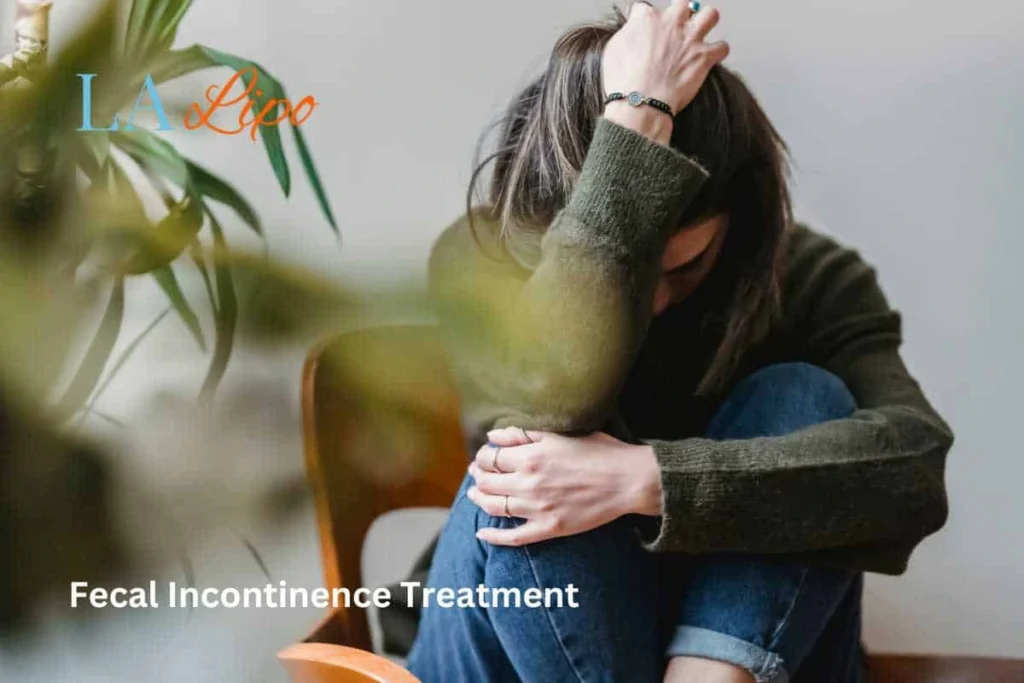 woman worried about fecal incontinence diet Dunstable