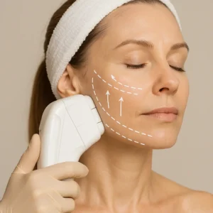 Woman having HI-FU to reduce wrinkles call LA LIPO Dunstable Now!