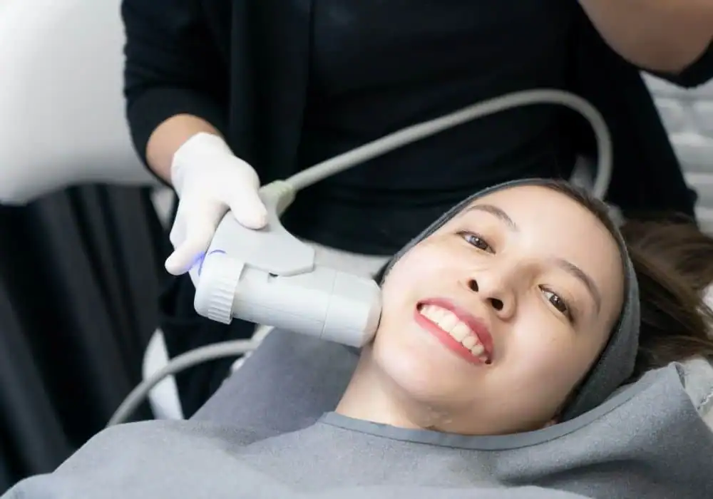 HIFU treatment Dunstable in progress