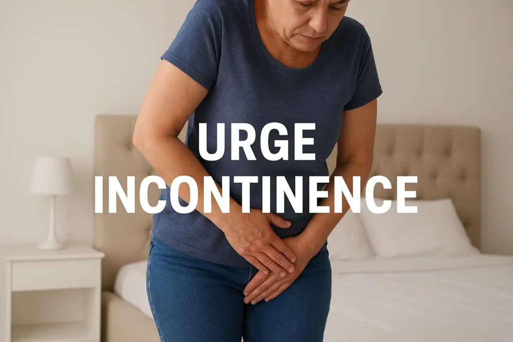 how to manage urge incontinence Dunstable symptoms