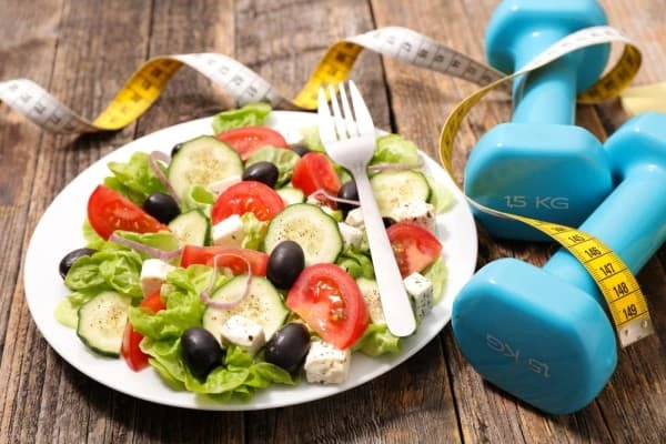Example of good diet and exercise Dunstable