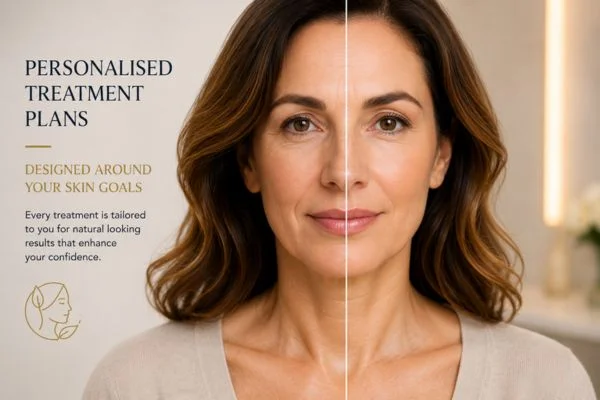 Before and after results of Collagen Lift Therapy Dunstable